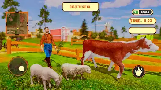 تحميل لعبة محاكي المزارع Ranch Simulator مهكرة APK للأندرويد 2026 أخر إصدار مجانًا