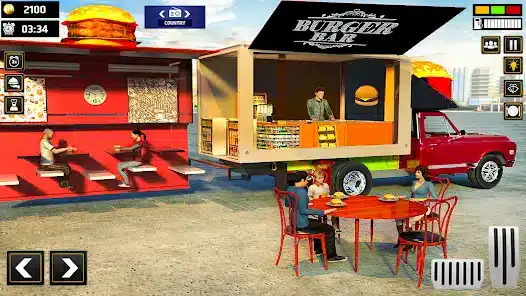 تحميل لعبة Food Truck Driving Simulator مهكرة APK للأندرويد 2026 أخر إصدار مجانًا