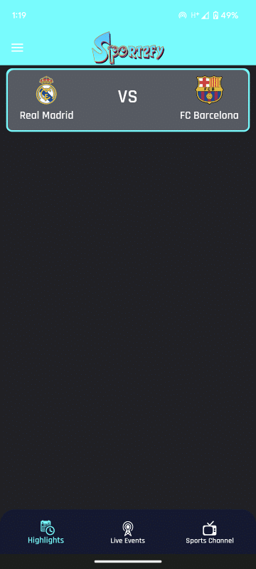 تحميل تطبيق Sportzfy Tv مهكر APK للأندرويد 2026 أخر إصدار مجانًا