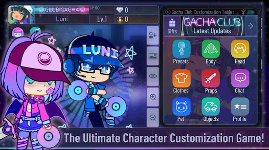 تحميل لعبة قاشا كلوب Gacha Club مهكرة APK للأندرويد 2026 أخر إصدار مجانًا