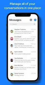 تحميل تطبيق Messages iOS مهكر APK للأندرويد 2026 أخر إصدار مجانًا
