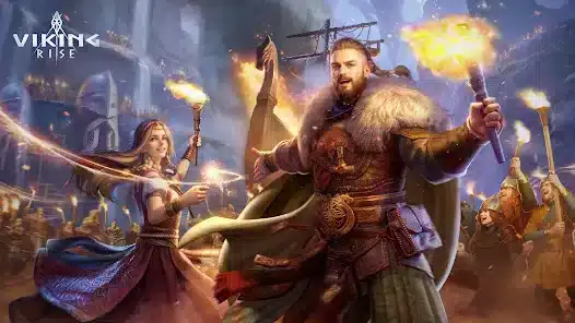 تحميل لعبة Viking Rise مهكرة APK للأندرويد 2026 أخر إصدار مجانًا