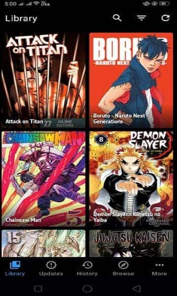 تحميل تطبيق مانجا Mihon Tachiyomi مهكر APK للأندرويد 2026 أخر إصدار مجانًا