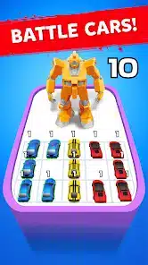تحميل لعبة Merge Battle Car مهكرة APK للأندرويد 2026 أخر إصدار مجانًا