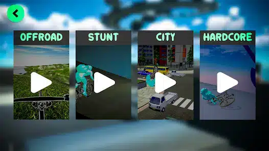 تحميل لعبة Bicycle Extreme Rider 3d مهكرة APK للأندرويد 2026 أخر إصدار مجانًا