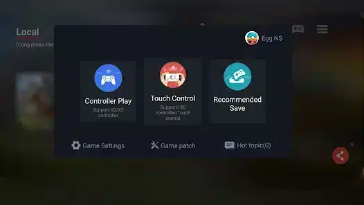 تحميل برنامج محاكي EggNS Emulator مهكر APK للأندرويد 2026 أخر إصدار مجانًا
