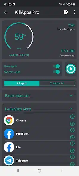 تحميل تطبيق KillApps Pro مهكر APK للأندرويد 2026 أخر إصدار مجانًا