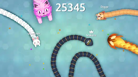 تحميل لعبة الثعبان Snake.io مهكرة APK للأندرويد 2026 أخر إصدار مجانًا