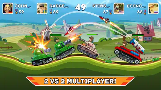 تحميل لعبة Hills of Steel مهكرة للاندرويد Apk أخر إصدار 2026 مجانا تحميل لعبة Hills of Steel مهكرة للاندرويد Apk أخر إصدار 2026 مجانا