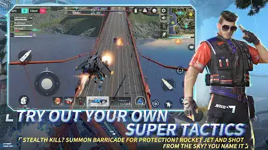 تحميل لعبة سايبر هانتر Cyber Hunter مهكرة APK للأندرويد 2026 أخر إصدار مجانًا