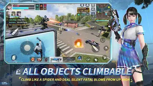 تحميل لعبة سايبر هانتر Cyber Hunter مهكرة APK للأندرويد 2026 أخر إصدار مجانًا