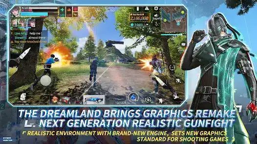 تحميل لعبة سايبر هانتر Cyber Hunter مهكرة APK للأندرويد 2026 أخر إصدار مجانًا