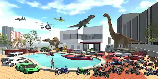 تحميل لعبة Indians Bikes Driving 3D مهكرة APK للأندرويد 2026 أخر إصدار مجانًا