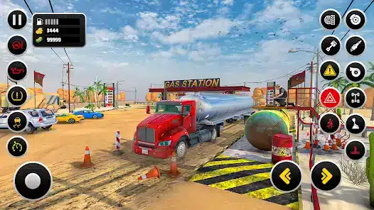 تحميل لعبة Gas Station Simulator مهكرة APK للأندرويد 2026 أخر إصدار مجانًا