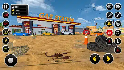 تحميل لعبة Gas Station Simulator مهكرة APK للأندرويد 2026 أخر إصدار مجانًا