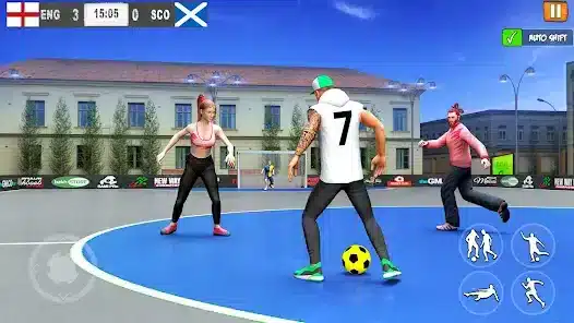 تحميل لعبة Street Soccer Futsal Games مهكرة APK للأندرويد 2027 أخر إصدار مجانًا