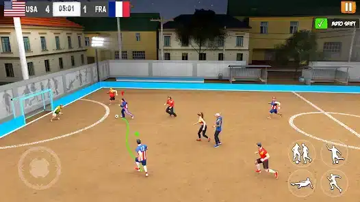 تحميل لعبة Street Soccer Futsal Games مهكرة APK للأندرويد 2027 أخر إصدار مجانًا