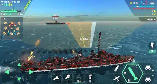 تحميل لعبة Battle of Warships مهكرة APK للأندرويد 2026 أخر إصدار مجانًا