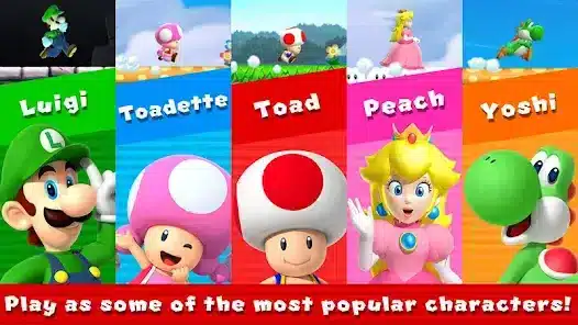 تنزيل لعبة ماريو Super Mario Run مهكرة APK للأندرويد 2026 أخر إصدار مجانًا