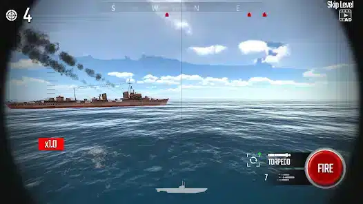 تحميل لعبة Uboat Attack مهكرة APK للأندرويد 2026 أخر إصدار مجانًا