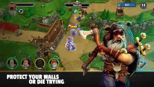 تحميل لعبة Heroes of Valhalla مهكرة APK للأندرويد 2026 أخر إصدار مجانًا