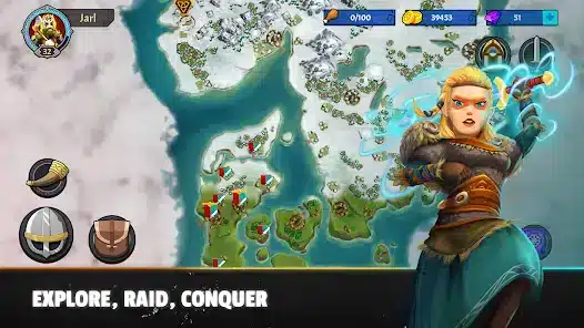 تحميل لعبة Heroes of Valhalla مهكرة APK للأندرويد 2026 أخر إصدار مجانًا