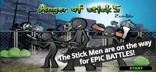 تحميل لعبة Anger of Stick 5 مهكرة APK للأندرويد 2026 أخر إصدار مجانًا