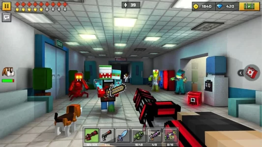 تحميل لعبة بكسل قن Pixel gun 3d APK + OBB مهكرة APK للأندرويد 2026 أخر إصدار مجانًا