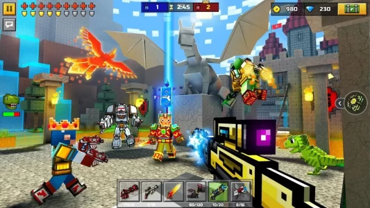 تحميل لعبة بكسل قن Pixel gun 3d APK + OBB مهكرة APK للأندرويد 2026 أخر إصدار مجانًا
