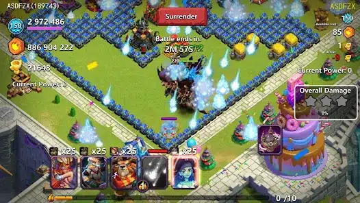 تحميل لعبة Clash of Lords 2 مهكرة APK للأندرويد 2026 أخر إصدار مجانًا