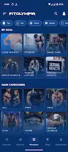 تحميل تطبيق Fit Olympia Pro مهكر APK للأندرويد 2026 أخر إصدار مجانًا