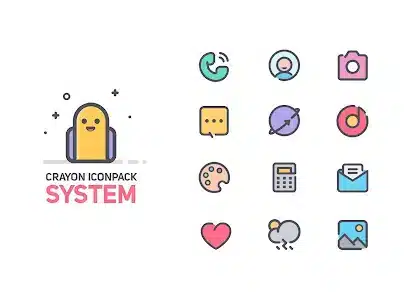 تحميل تطبيق Crayon Icon Pack مهكر للاندرويد Apk أخر إصدار 2026 مجانا تحميل تطبيق Crayon Icon Pack مهكر للاندرويد Apk أخر إصدار 2026 مجانا
