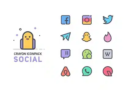 تحميل تطبيق Crayon Icon Pack مهكر للاندرويد Apk أخر إصدار 2026 مجانا تحميل تطبيق Crayon Icon Pack مهكر للاندرويد Apk أخر إصدار 2026 مجانا