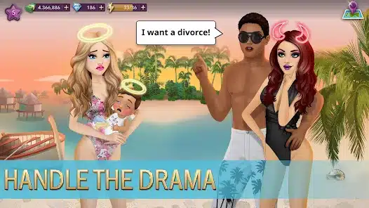 تحميل لعبة Hollywood Story مهكرة APK للأندرويد 2026 أخر إصدار مجانًا