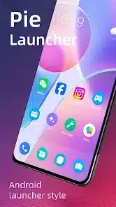 تحميل تطبيق Pie Launcher مهكر APK للأندرويد 2026 أخر إصدار مجانًا