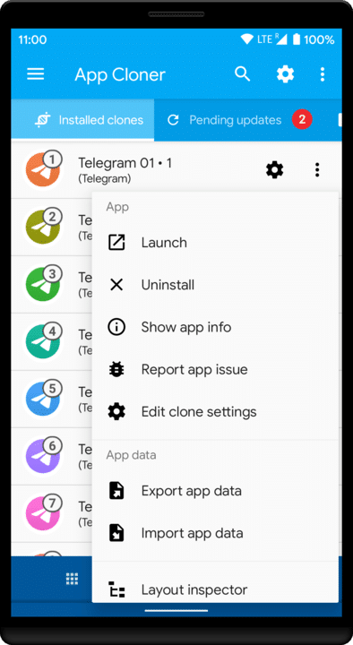 تحميل تطبيق App Cloner Premium مهكر APK للأندرويد 2026 أخر إصدار مجانًا