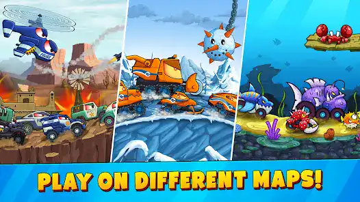 تحميل لعبة Car Eats Car 3 مهكرة APK للأندرويد 2026 أخر إصدار مجانًا
