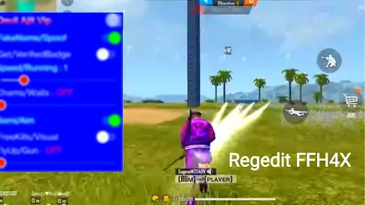 تحميل تطبيق Regedit H4X Mod Menu Fire Ha هكر فري فاير Vip مهكر APK للأندرويد 2026 أخر إصدار مجانًا