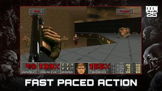 تحميل لعبة DOOM II مهكرة APK للأندرويد 2026 أخر إصدار مجانًا