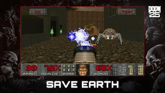 تحميل لعبة DOOM II مهكرة APK للأندرويد 2026 أخر إصدار مجانًا