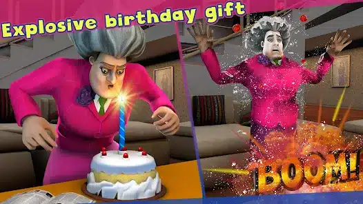 تحميل لعبة Scary Teacher 3D مهكرة APK للأندرويد 2026 أخر إصدار مجانًا