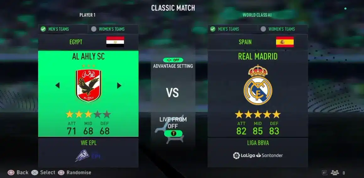 تحميل فيفا الاهلى والزمالك 25 الملوك مهكر APK للأندرويد 2027 أخر إصدار مجانًا