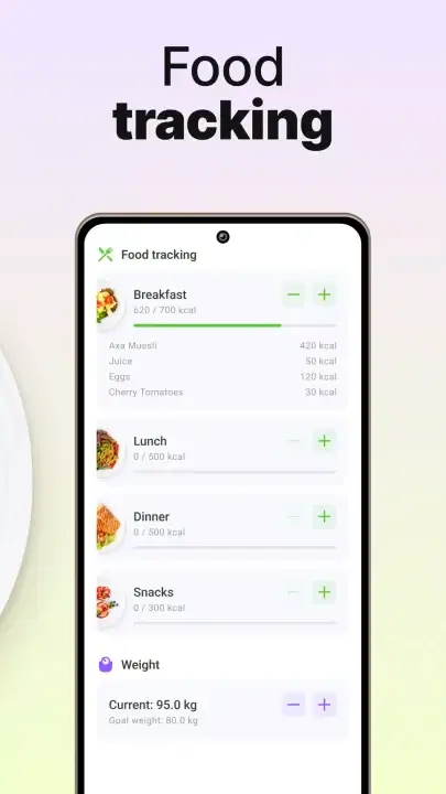 تحميل تطبيق Calorie Counter Food Tracker مهكر APK للأندرويد 2026 أخر إصدار مجانًا