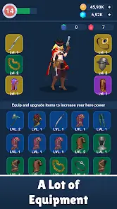 تحميل لعبة Idle Hero Clicker Idle RPG مهكرة APK للأندرويد 2026 أخر إصدار مجانًا