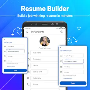 تحميل تطبيق Resume Builder CV Maker مهكر APK للأندرويد 2026 أخر إصدار مجانًا