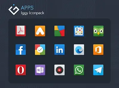 تحميل تطبيق Iggy Icon Pack مهكر APK للأندرويد 2026 أخر إصدار مجانًا