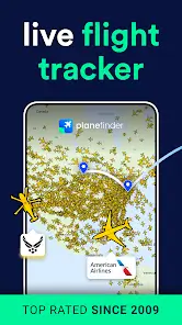 تحميل تطبيق Plane Finder - Flight Tracker مهكر APK للأندرويد 2026 أخر إصدار مجانًا