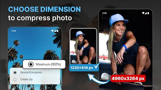 تحميل تطبيق Qreduce Photo Size Compress مهكر APK للأندرويد 2026 أخر إصدار مجانًا