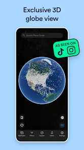 تحميل تطبيق Plane Finder - Flight Tracker مهكر APK للأندرويد 2026 أخر إصدار مجانًا