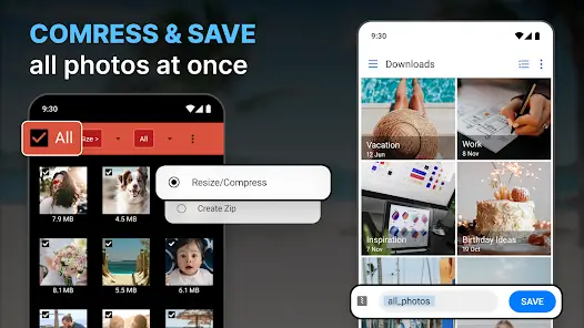 تحميل تطبيق Qreduce Photo Size Compress مهكر APK للأندرويد 2026 أخر إصدار مجانًا